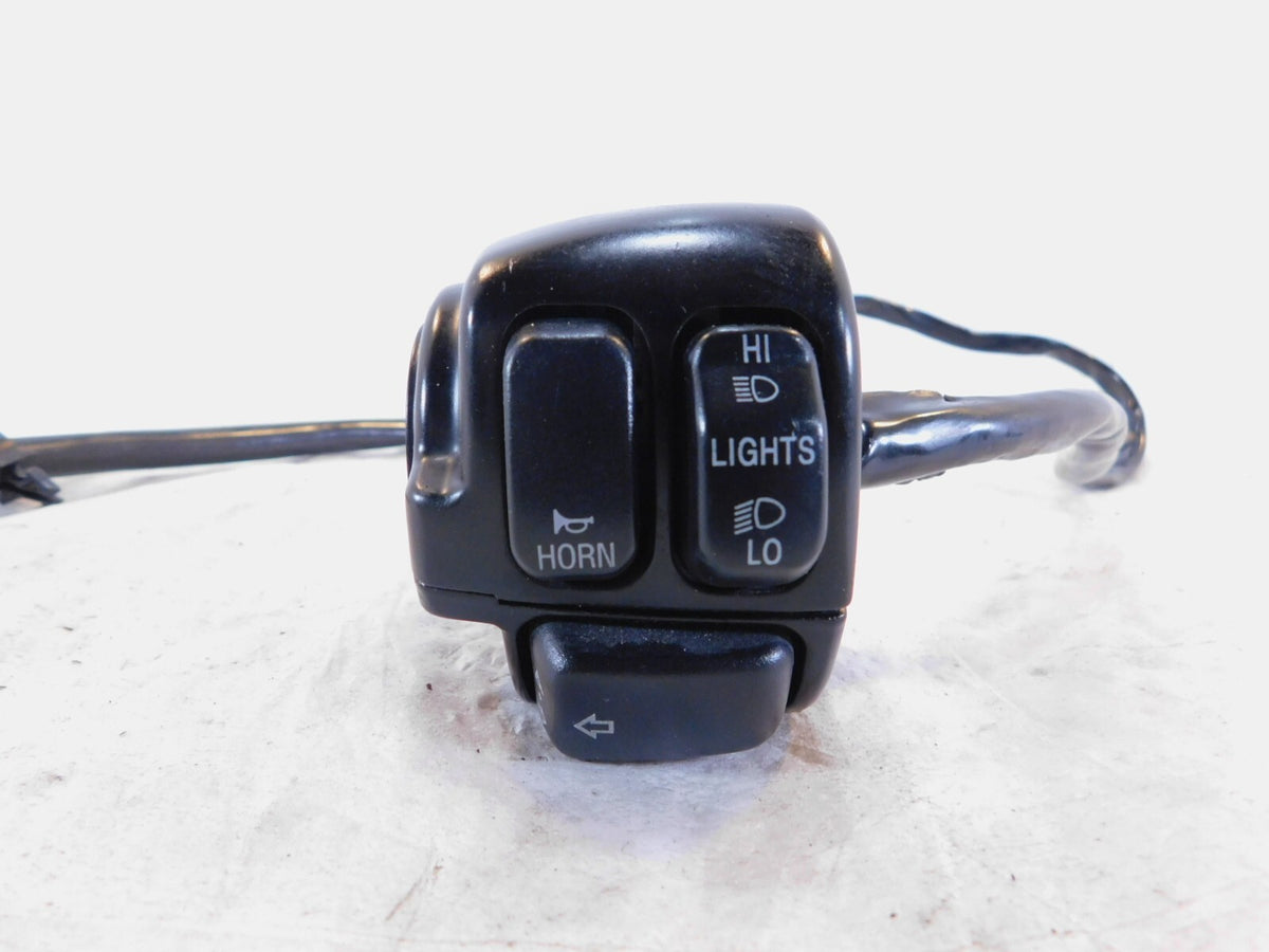 Harley Davidson Softail Dyna Sportster Left Handlebar Horn Turn Signal Switches - C3 Cycle