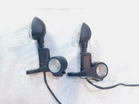 Pair Moto Guzzi Special 750 V7 III & V9 850 Front Turn Signal Indicator Lights - C3 Cycle