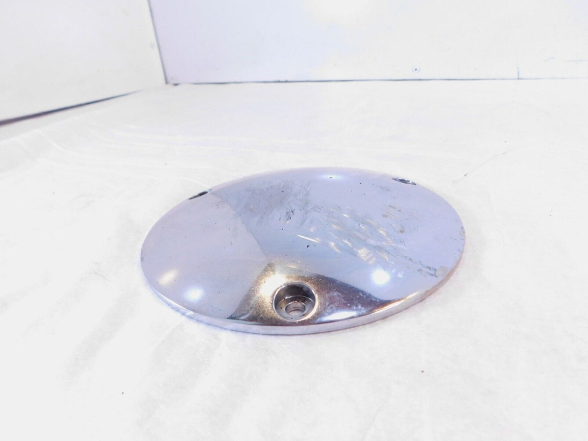Harley Davidson Evo Softail Dyna & FXR Left Engine Chrome Derby Clutch Cover - C3 Cycle
