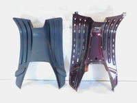 Piaggio Vespa LX LXV 50 125 150 Red Lower Footrest Foot Hold Fairing w/ Cover - C3 Cycle