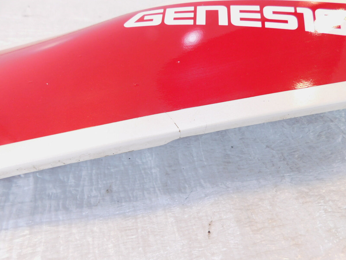 1994 Yamaha FZR600R FZR600 White Red Right Frame Side Cover Fairing Cowling Cowl - C3 Cycle