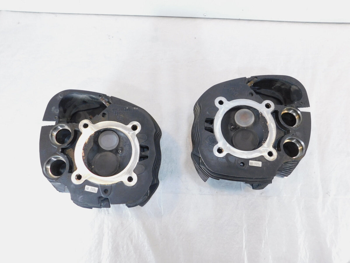 Indian Chief Chieftain Roadmaster Front & Rear Cylinder Heads w/ Valves & Covers - C3 Cycle