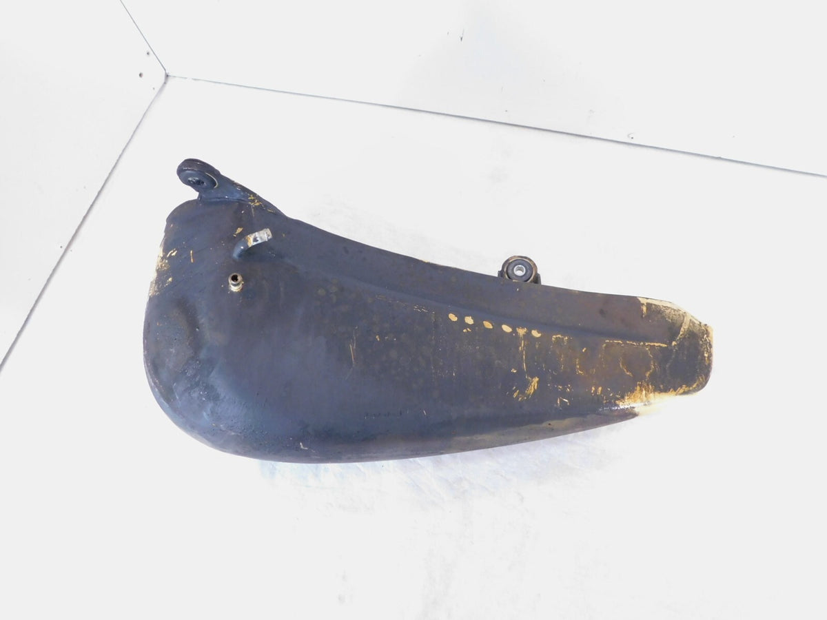 03 2003 Indian Gilroy Scout Right Side Fuel Gas Petrol Tank White- Rusty - C3 Cycle