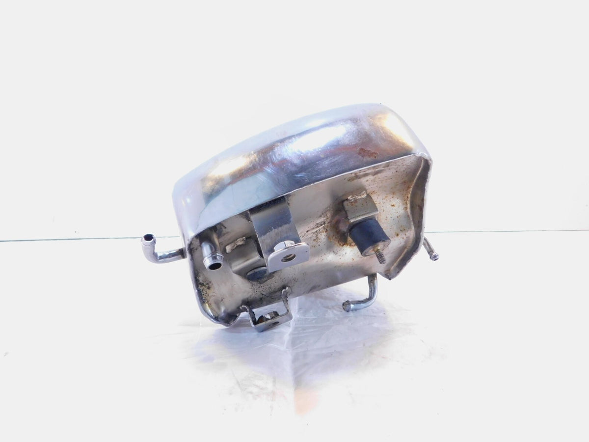 Harley Davidson Sportster 883 1000 1100 & 1200 Reservoir Oil Tank Bag - Chrome - C3 Cycle