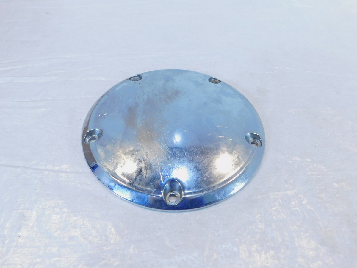 Harley Davidson Twin Cam Touring Dyna Softail Chrome Derby Clutch Cover 25415-99 - C3 Cycle