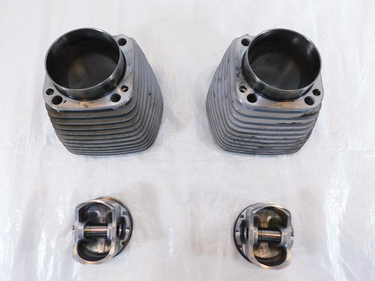 Harley Davidson Touring Dyna & Softail Twin Cam 96 Silver Cylinders & Pistons - C3 Cycle