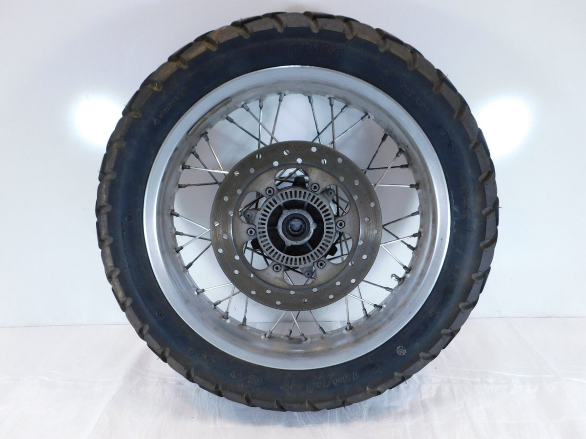 BMW F650GS G650GS & Dakar Sertao Spoked Laced Rear Wheel Hub Rim w/ Rotor & Tire - C3 Cycle