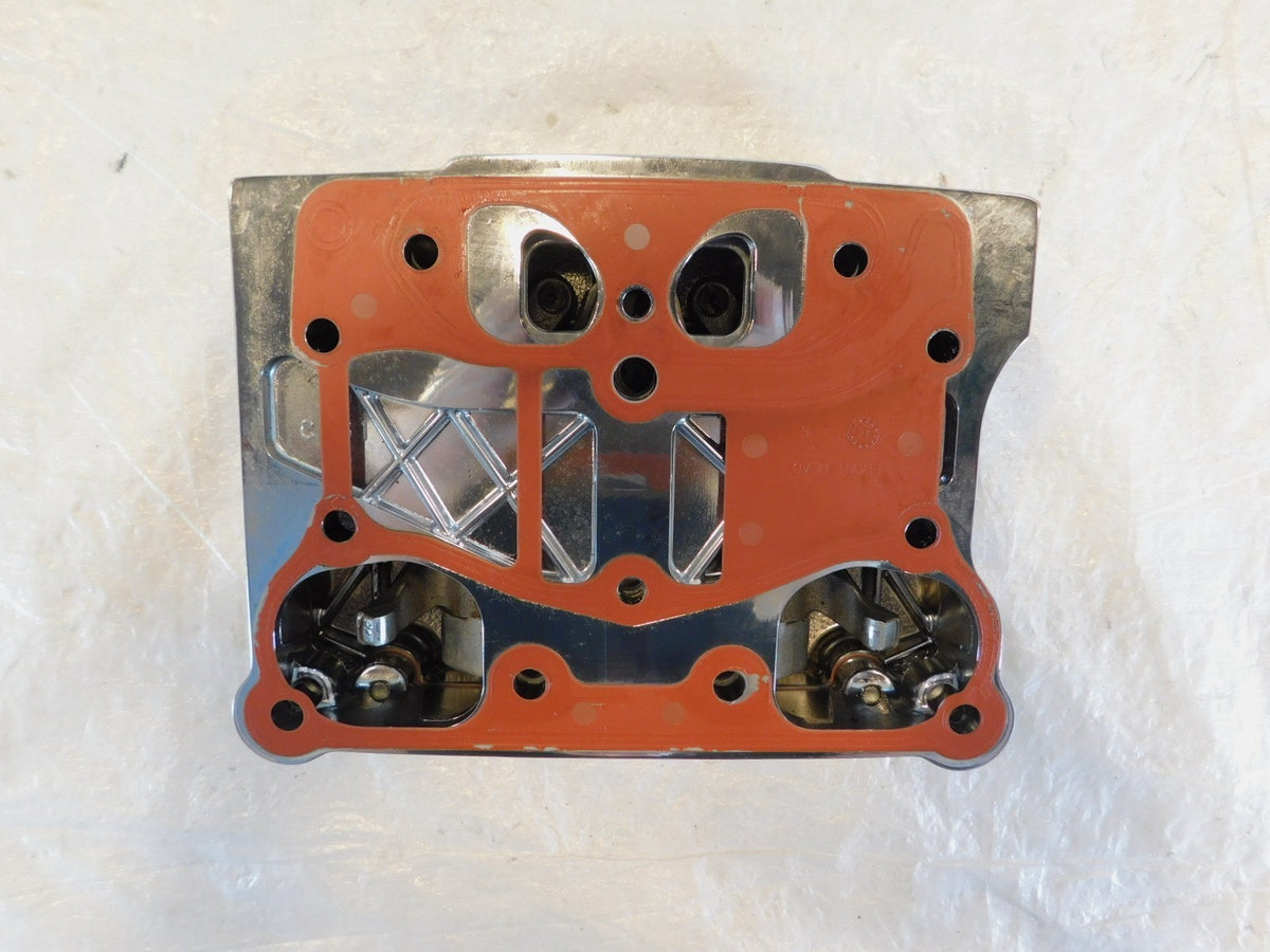 Harley Davidson Touring Dyna & Softail Chrome Cylinder Head Rocker Arm Box & Lid - C3 Cycle
