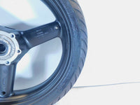 Triumph Daytona 595 955 955i Speed Triple Sprint ST Black Front Wheel Rim & Tire - C3 Cycle