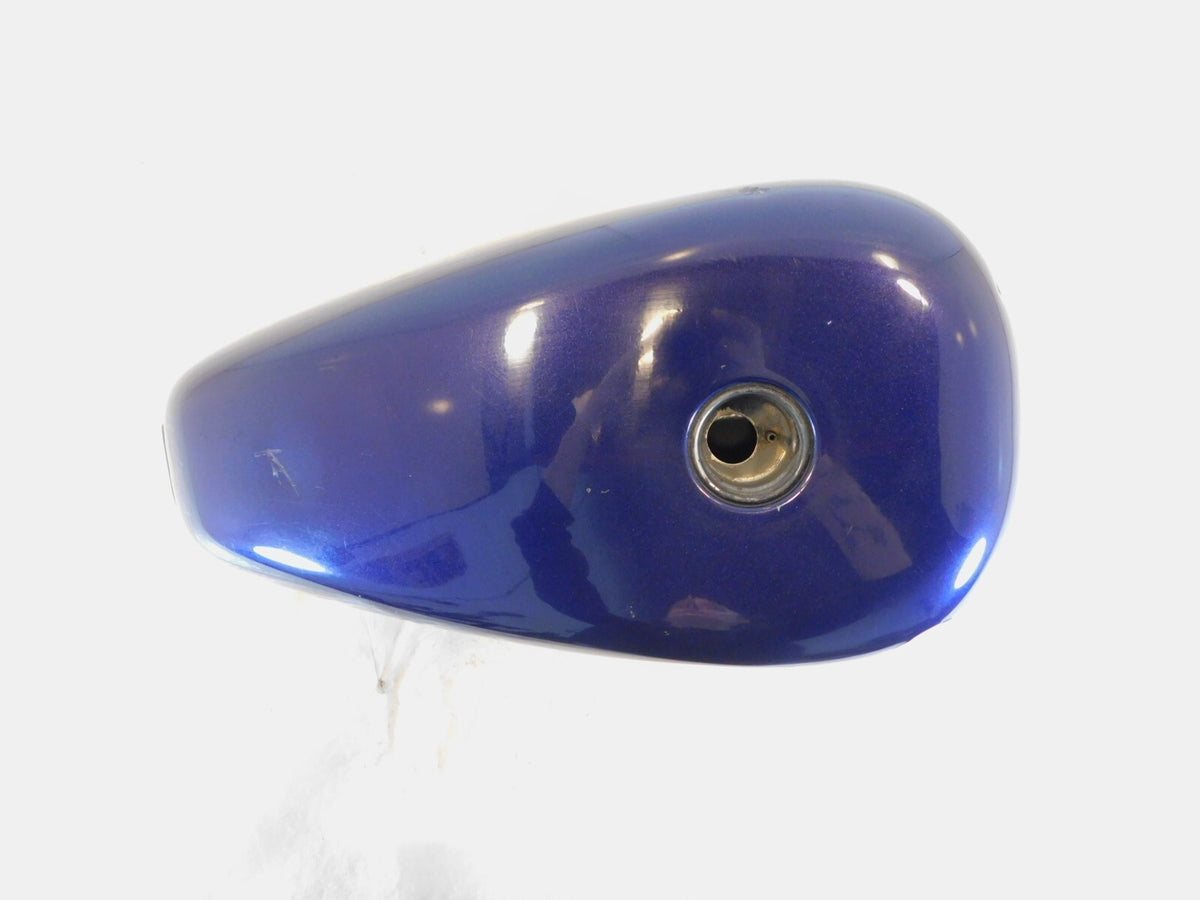 1998-2003 Harley Davidson Sportster 1200 & 883 Blue Fuel Gas Petrol Tank -DENTED - C3 Cycle