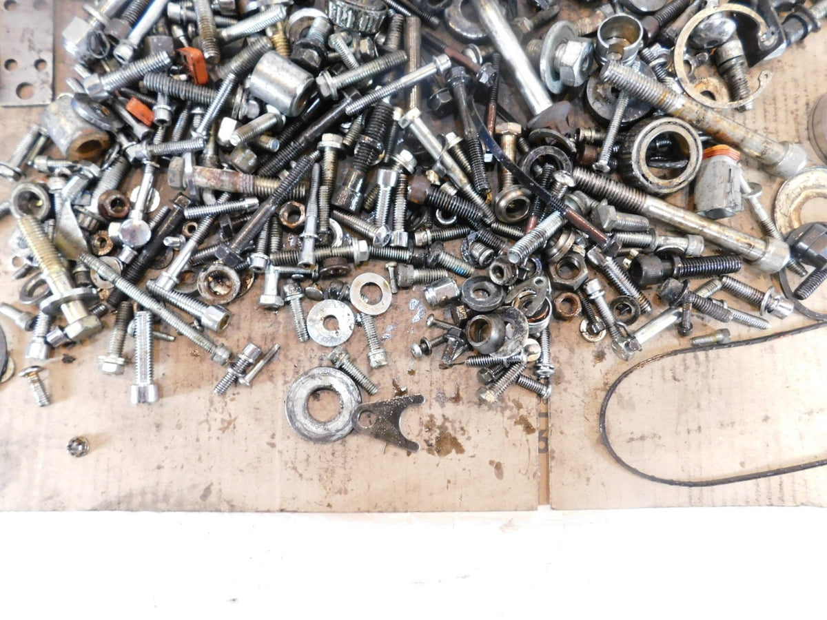 2004 Harley Davidson Dyna FXDLI Low Rider Engine Nut Bolt Brackets Parts Box Lot - C3 Cycle