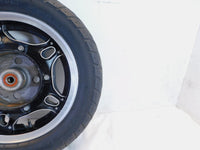 80-82 Honda CB650 CB750 Custom 650 750 Black Rear Wheel Rim & Tire 2.5"x16" - C3 Cycle