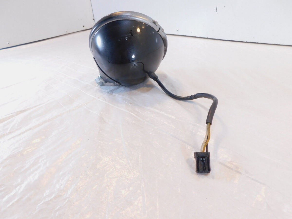 Harley Davidson Sportster 883 & 1200 Black Headlight Headlamp w/ Bucket Housing