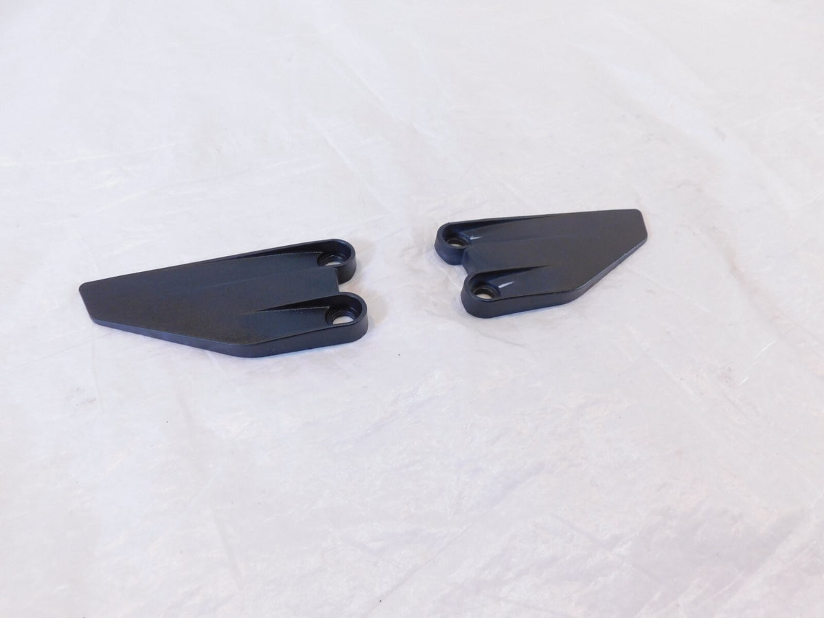 2017-22 KTM 250 390 Duke Left/Right Front/Rear Footrest Foot Peg Heel Guard Fins - C3 Cycle