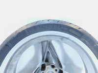 2001-2005 BMW Scarver F650 CS F650CS Silver Rear Wheel Rim & Tire - 36317681009 - C3 Cycle