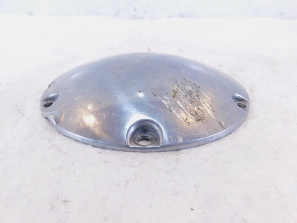 Harley Sportster 883 1200 Left Engine Chrome Clutch Inspection Derby Cover - C3 Cycle