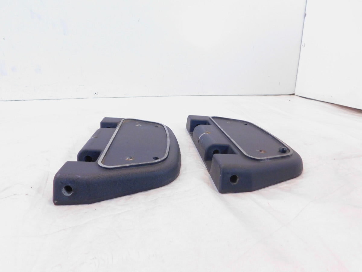 Harley Road King Electra Glide Left Right Passenger Footrest Footboards Bottoms - C3 Cycle