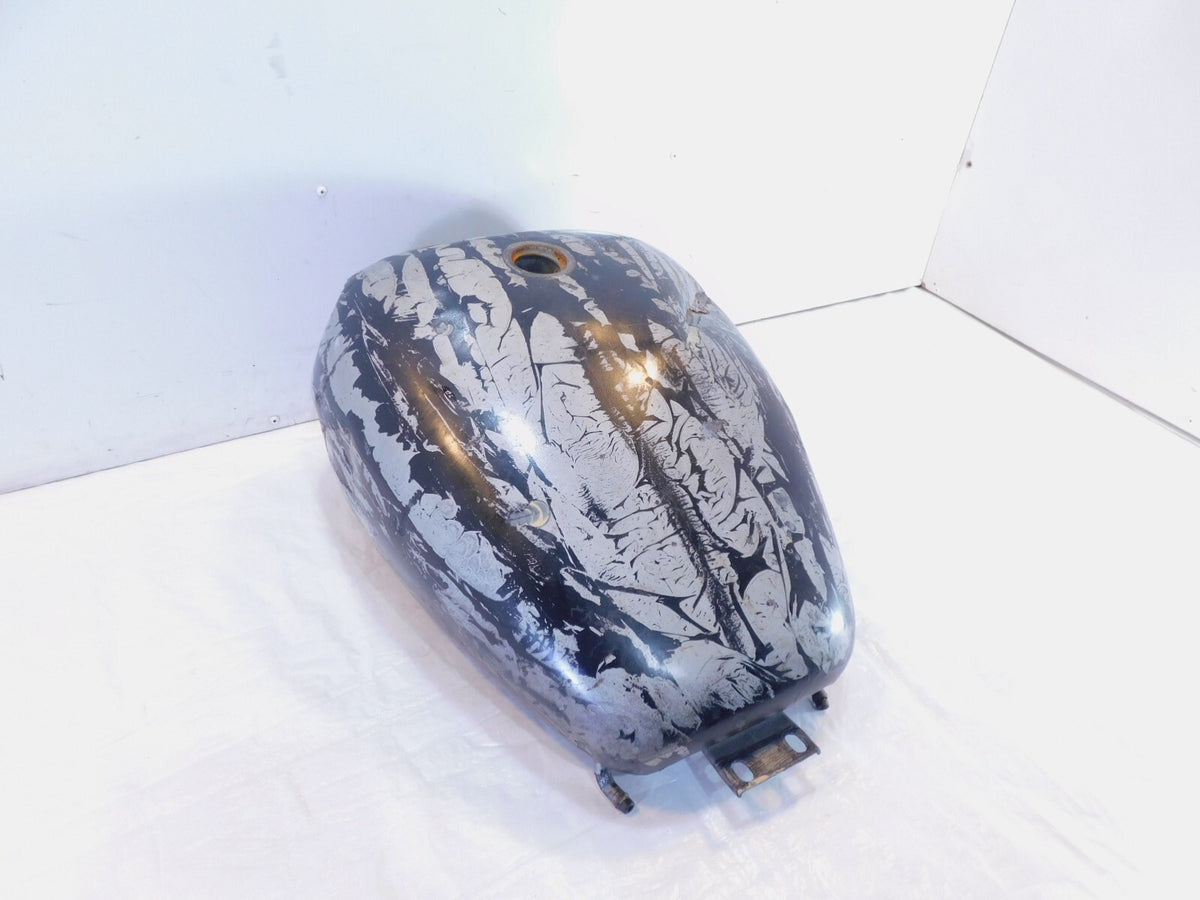 2000 Victory Standard & Sport V92 Cruiser Silver & Black Fuel Gas Tank - Dented - C3 Cycle
