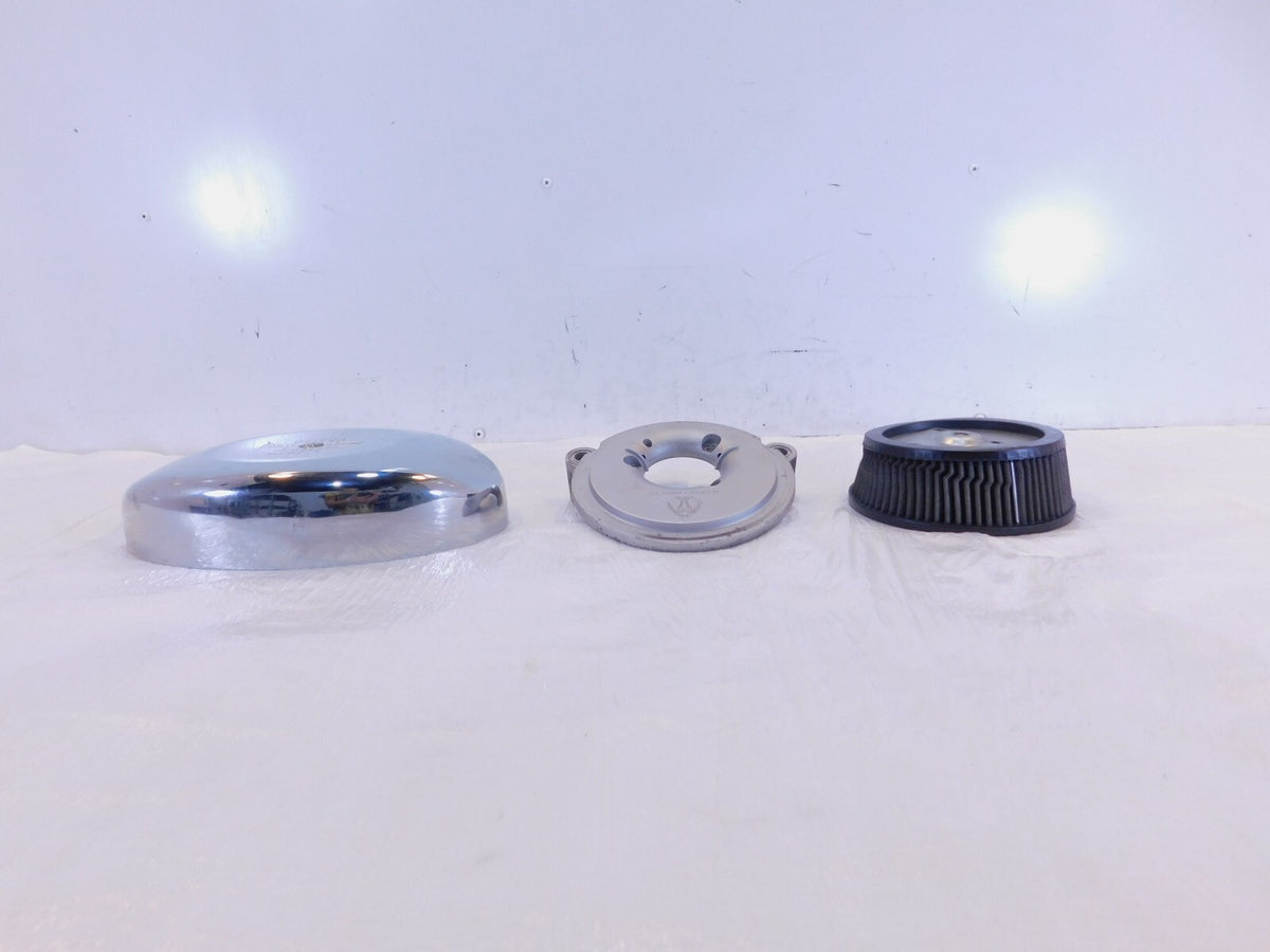 Harley Davidson Electra Glide Dyna & Softail Arlen Ness Air Cleaner Backplate - C3 Cycle