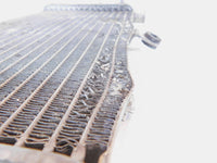 Honda Interceptor VFR800 VFR800A Left Engine Motor Coolant Radiator -Bent - C3 Cycle