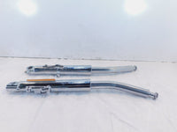 09-13 Harley Davidson Electra & Street Glide Chrome Front Fork Shocks - Bent - C3 Cycle