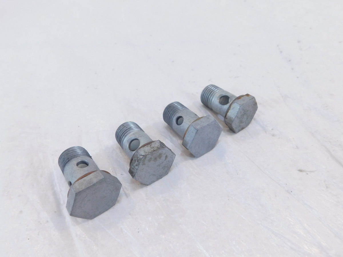 BMW F650 F650GS F650CS & R1200C R1200 Oil Pipe Hose Hollow Banjo Bleeder Bolts - C3 Cycle