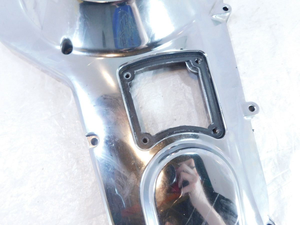 Harley Davidson Road King & Electra Glide Chrome Left Engine Motor Clutch Cover - C3 Cycle