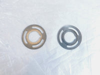 Pair 2002 MZ Skorpion Tour MZ660 660 Dual Crankshaft Bearing Cover Washers