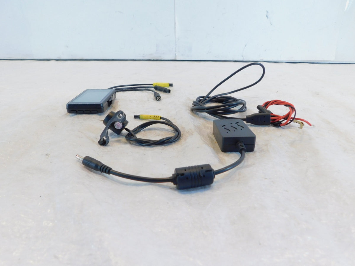 Motorcycle Dashcam Video Recorder Recording Lens Dash Cam LCD Screen Module Unit - C3 Cycle