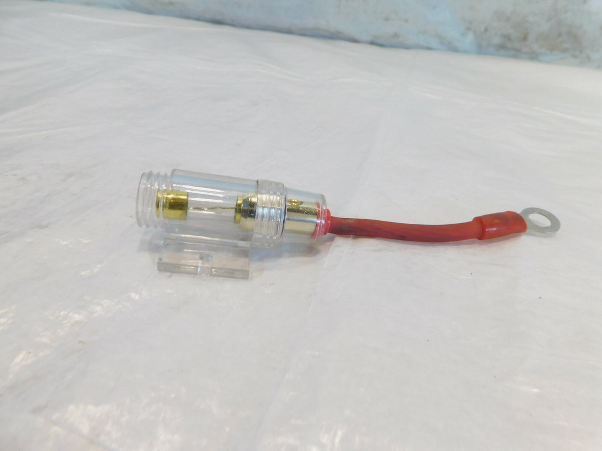 2006 06 Suzuki Hayabusa GSX1300R Sound System Fuse Line Wire Cable - Powerbass - C3 Cycle