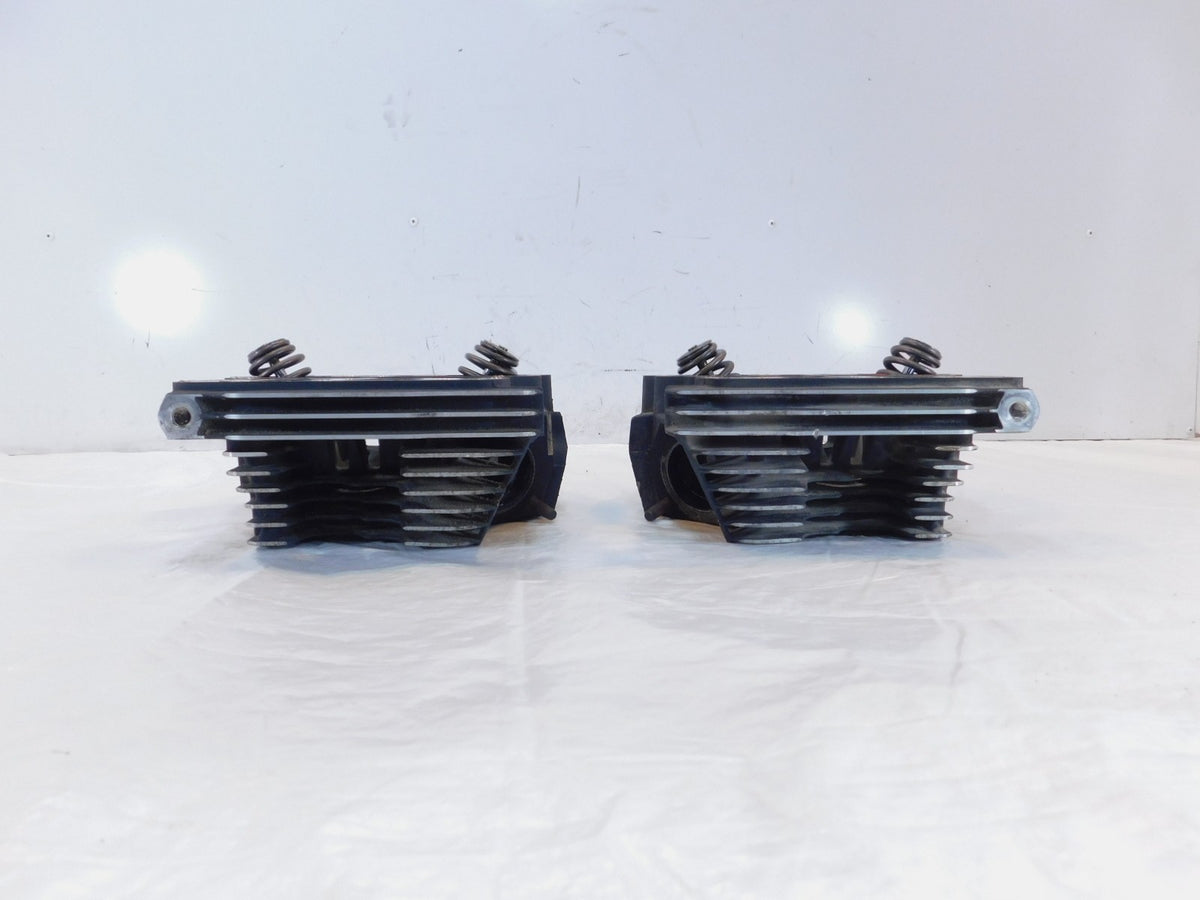Harley Davidson Road King Street & Electra Glide Black Cylinder Heads -DAMAGE - C3 Cycle
