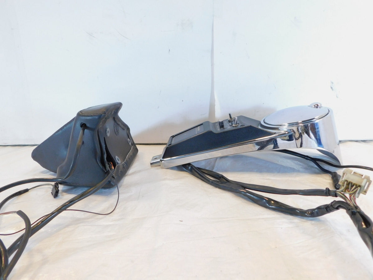 Harley Electra Glide FLHTC Chrome Fuel Tank Console w/ CB Control & Speaker - C3 Cycle