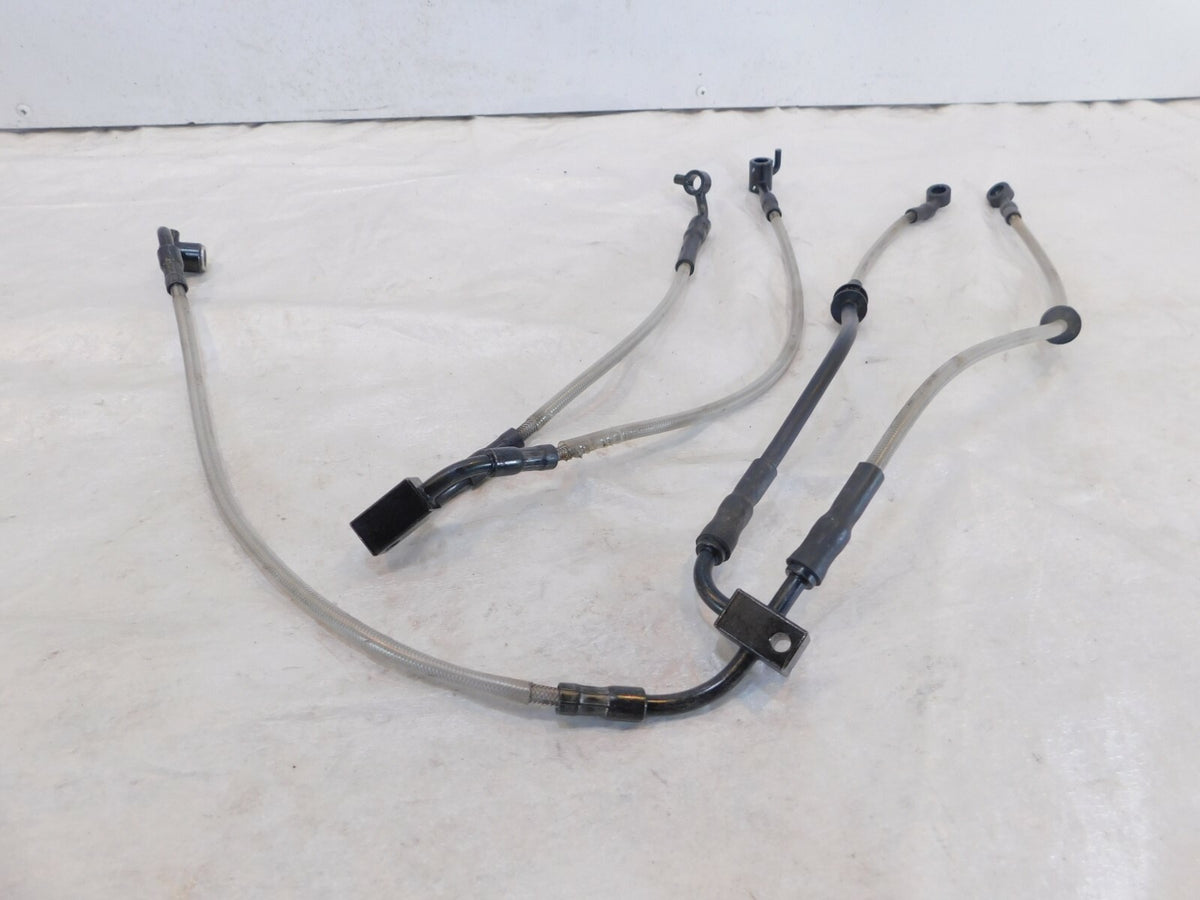 2018 Kawasaki Ninja H2 SX SE Front Brake Master Cylinder Caliper Hose Pipe Lines - C3 Cycle