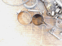 1977-1980 BMW Airhead R80 Miscellaneous Nuts Bolts & Brackets Parts Box Lot - C3 Cycle