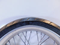 2009 Harley Davidson Dyna Street Bob FXDB Silver Laced Front Wheel Rim & Tire - C3 Cycle