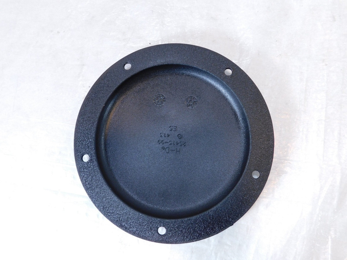 Harley Davidson Twin Cam Electra Glide Dyna Softail Black Wrinkle Clutch Cover - C3 Cycle