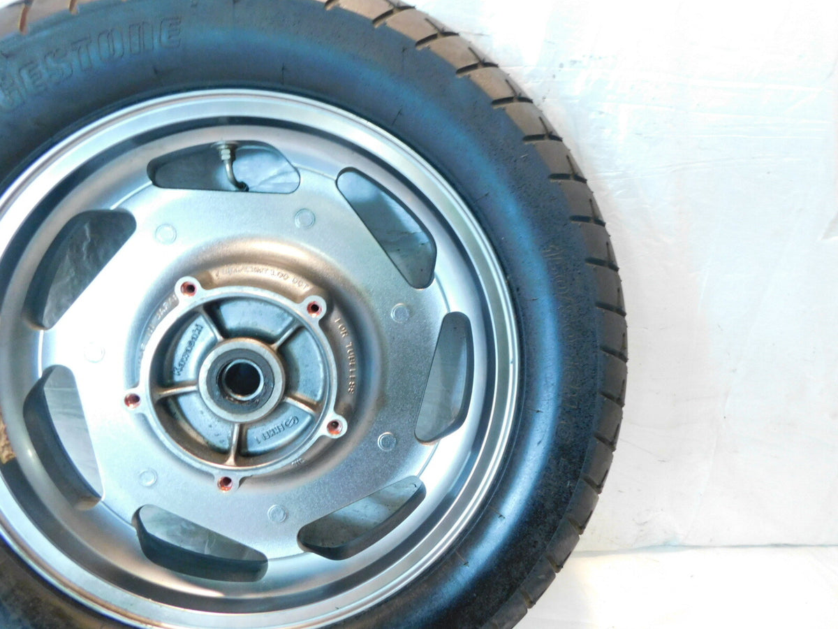 Kawasaki Vulcan VN1600 Nomad 1600 Classic OEM Silver Front Cast Wheel Rim & Tire - C3 Cycle