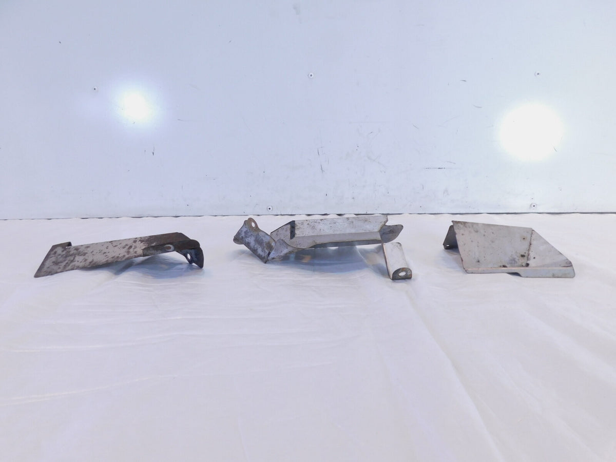 1988-00 Honda Goldwing 1500 GL1500 Lower Side Chamber Heat Guard Protectors Lot - C3 Cycle