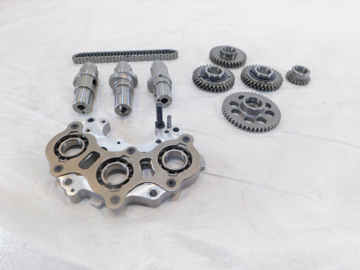 Indian Chief Chieftain Roadmaster Engine Motor Cam Camshafts w/ Support Plate - C3 Cycle
