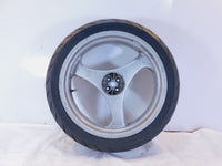 BMW K1 K1100LT R1100R R1100RT R1100RS & R850R Cast Silver Rear Wheel Rim & Tire - C3 Cycle