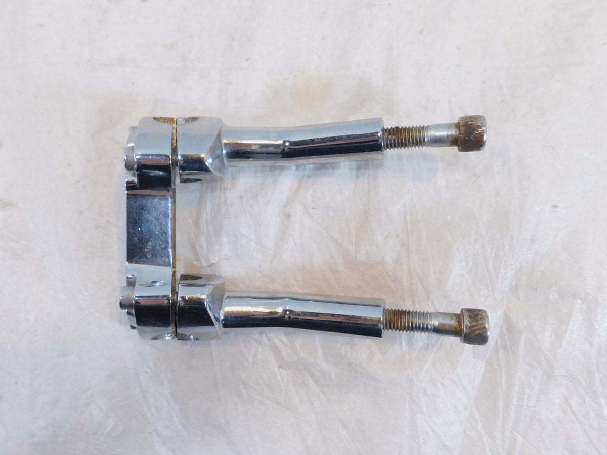 Victory V92 Deluxe Classic Touring Cruiser Handlebar Handle Bar Riser Brackets - C3 Cycle