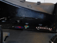Honda VTX1800 VTX1800R VTX1800S Black Right Side Storage Saddlebag - Tear - C3 Cycle