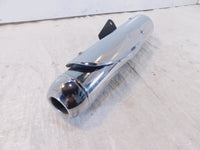 Royal Enfield Meteor 350 Euro 5 Chrome Rear Exhaust System Muffler Pipe & Shield - C3 Cycle