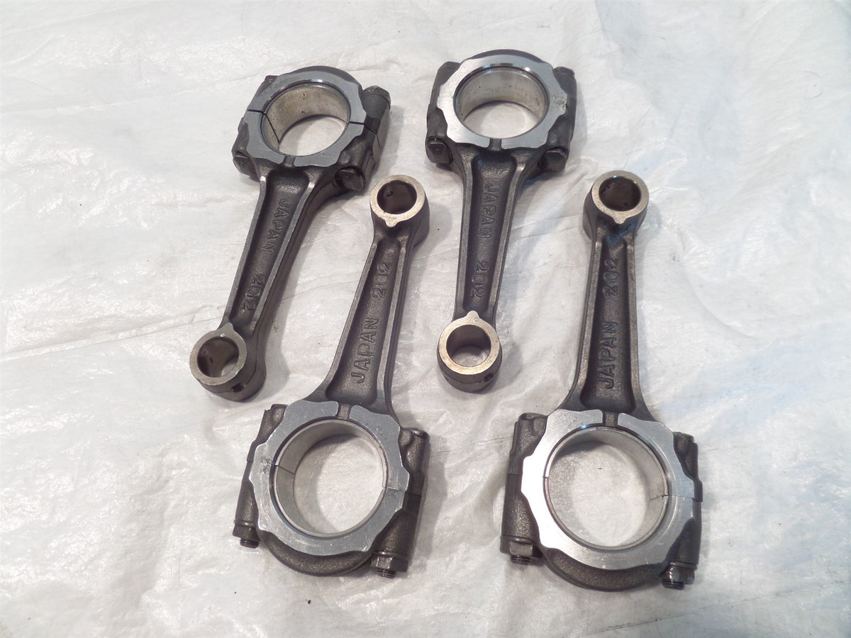 1977 Kawasaki KZ650 C1 Custom Set Engine Crank Crankshaft Piston Connecting Rods - C3 Cycle