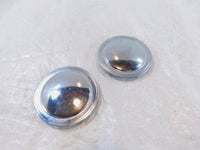 86-99 Yamaha XJ750J Maxim 750 XV1100 Rear Swingarm Pivot Bolt Cap Covers Pair - C3 Cycle