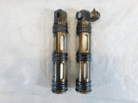 Harley Touring FXR Dyna Sportster & Softail Metal Ringed Footpegs Footrests - C3 Cycle