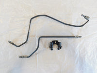 2000-2007 BMW F650GS Dakar F650 GS Front Caliper Hard ABS Brake Hose Pipe Lines - C3 Cycle