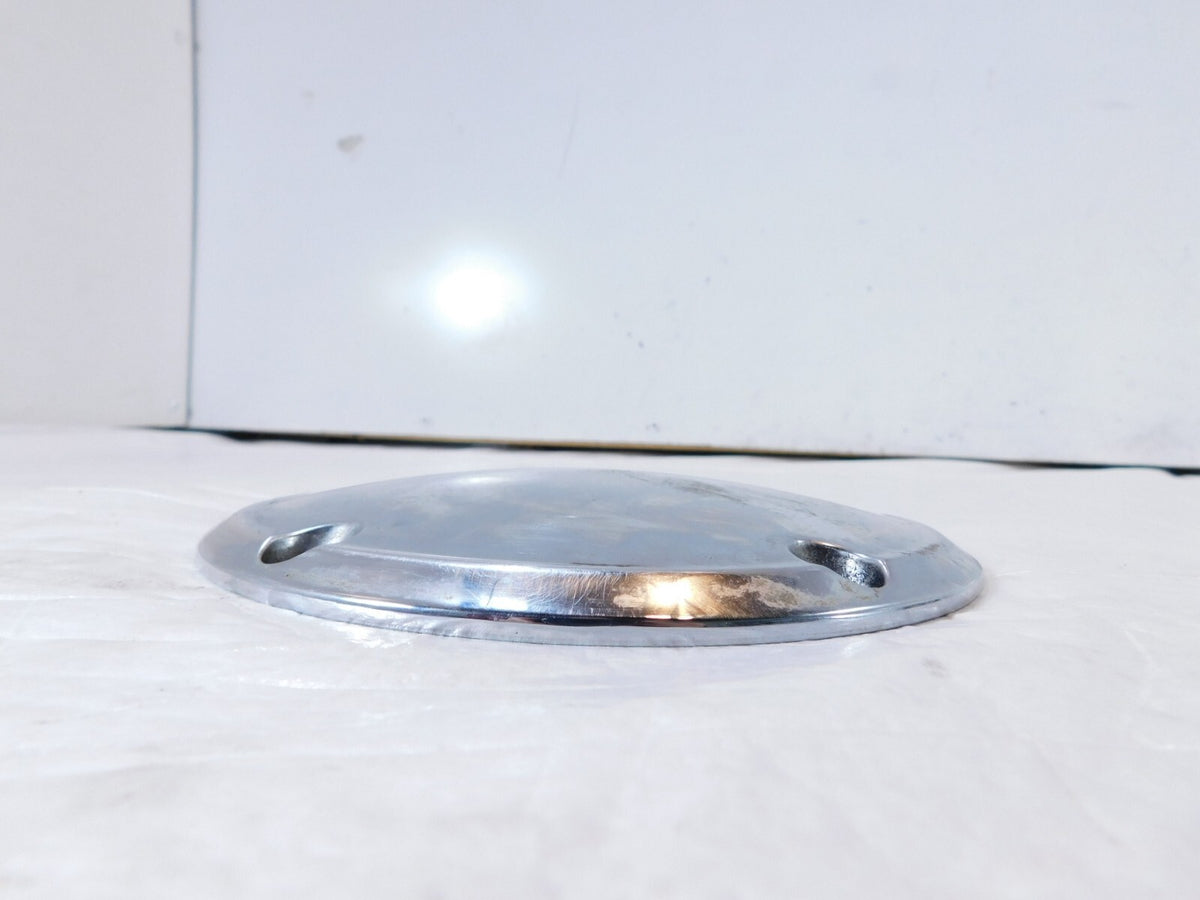 Harley Davidson Twin Cam Dyna & Softail Left Engine Chrome Derby Clutch Cover - C3 Cycle
