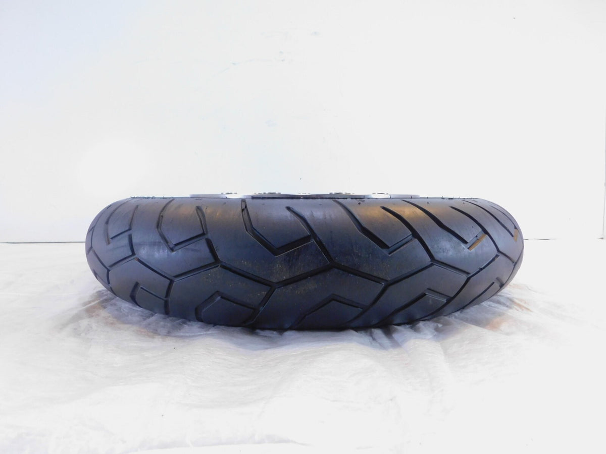 1999-2001 Buell X1 Lightning & M2 Cyclone Gray Grey Cast Front Wheel Rim & Tire - C3 Cycle