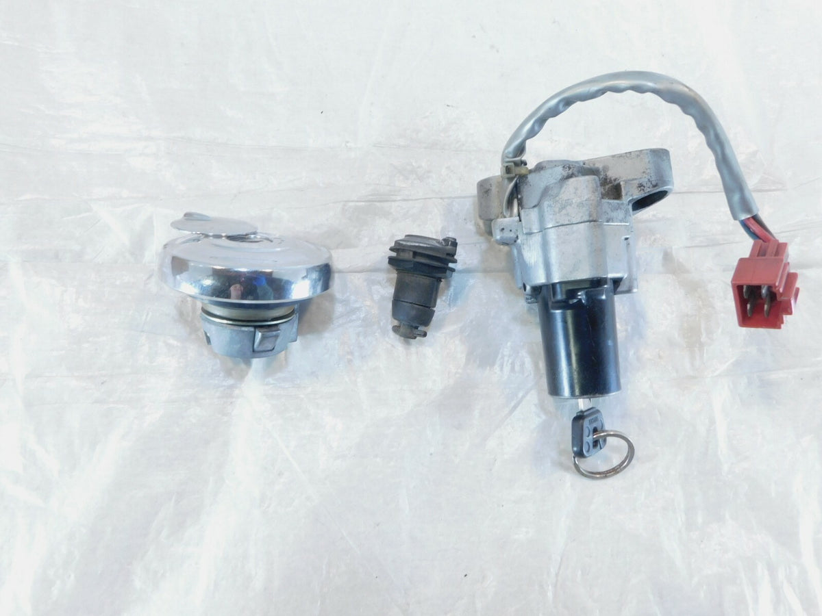 Yamaha V-Star 650 & 1100 Ignition Switch & Fuel Tank & Storage Lock Set w/ Key - C3 Cycle